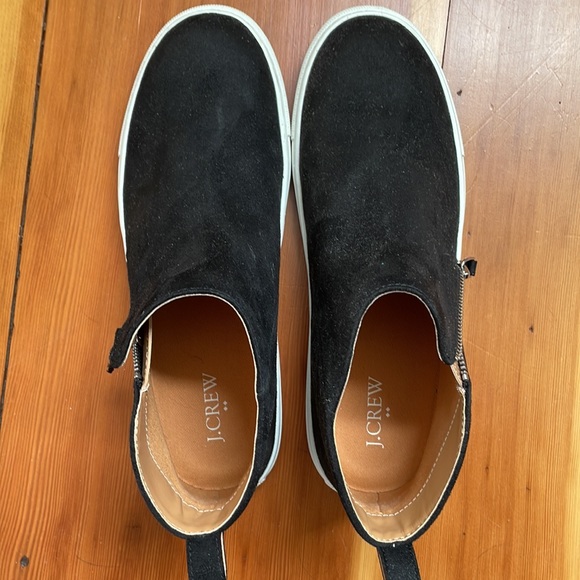 J crew factory- Faux suede high top sneakers - size 9 - Picture 3 of 3